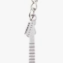 Electric Guitar Keychain / Keyring - Orange Strat Style