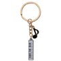 Piano Keyboard Lovers Keychain / Keyring