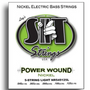 SIT Power Wound 5-String Light Nickel Electric Bass String Set (45-125)