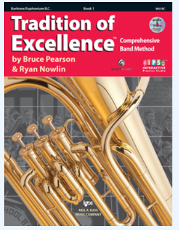 Tradition of Excellence Baritone/Euphonium Book 1