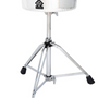 Dixon Double Braced Round Drum Throne in Metallic Finish with Red Top