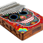 Mahalo 17 Note Kalimba Skull