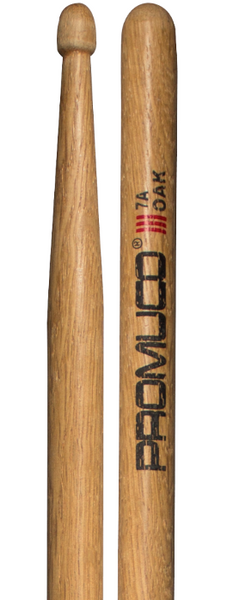 Promuco Oak Maple 7A Wood Tip Drum Sticks