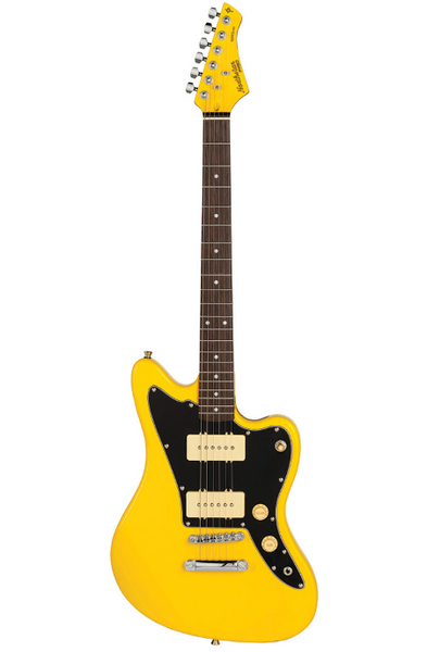 Northstar Pro Commander Electric Guitar Graffiti Yellow Gloss