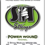 SIT Power Wound 5-String Medium Nickel Electric Bass String Set (50-130)