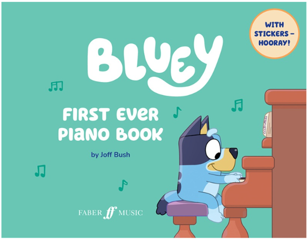 Bluey - First Ever Piano Book by Joff Bush
