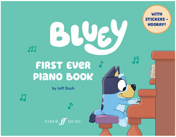 Bluey - First Ever Piano Book by Joff Bush