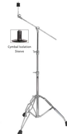 POWERBEAT - Heavy duty hideaway boom/cymbal stand