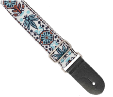XTR Deluxe Woven Jacquard Strap - Floral White