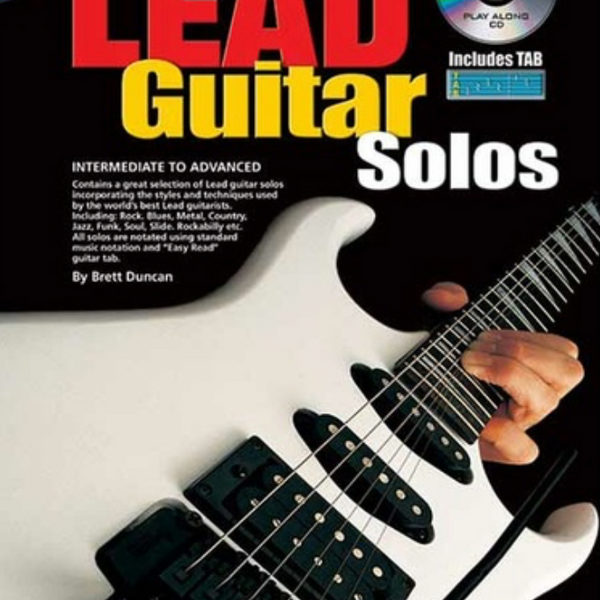Progressive Lead Guitar Solos Manual