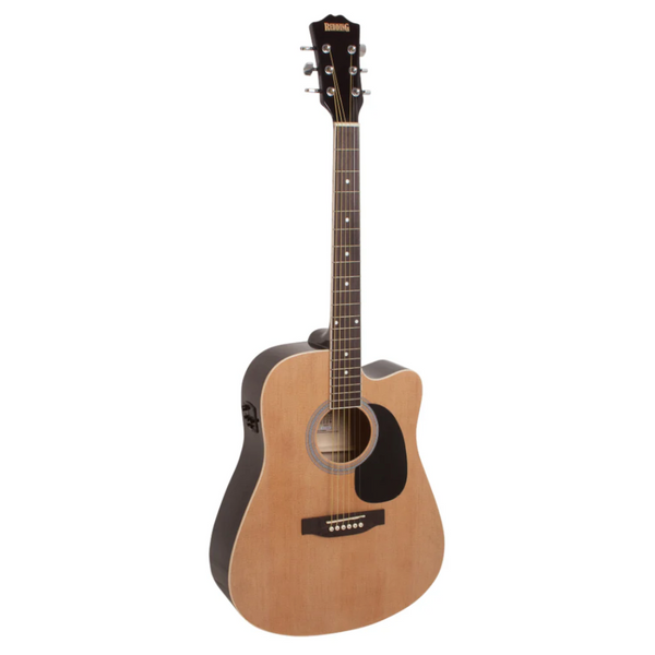 Redding Dreadnought Acoustic Guitar - Natural w/ Pickup