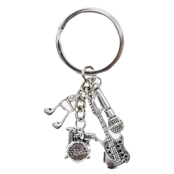 Rock Music Lovers Keychain / Keyring