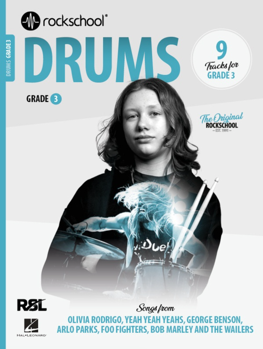 Rockschool Drums - Grade 3 (2024)