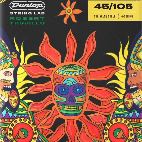Dunlop Robert Trujillo's Electric 4-String Bass Strings - 45-105 Long Scale
