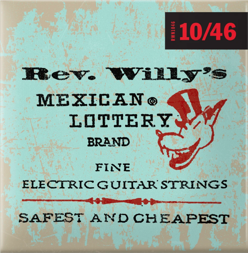Dunlop Rev Willy's Electric Guitar Strings - 10-46 Medium