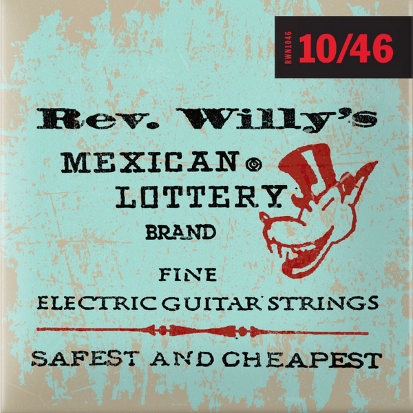 Dunlop Rev Willy's Electric Guitar Strings - 10-46 Medium