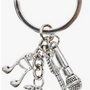Rock Music Lovers Keyring
