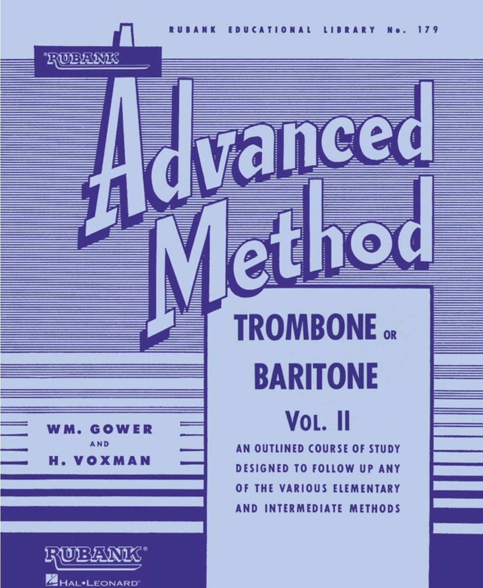 Advanced Method Trombone/Baritone Vol. 2 - Rubank