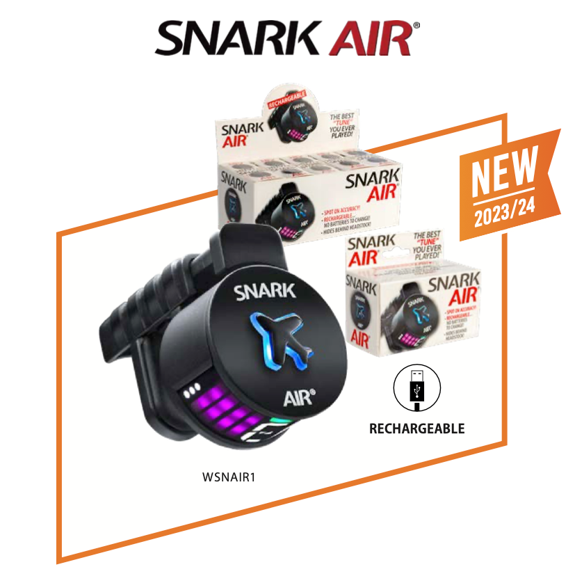 Snark Air Clip on Tuner - rechargeable