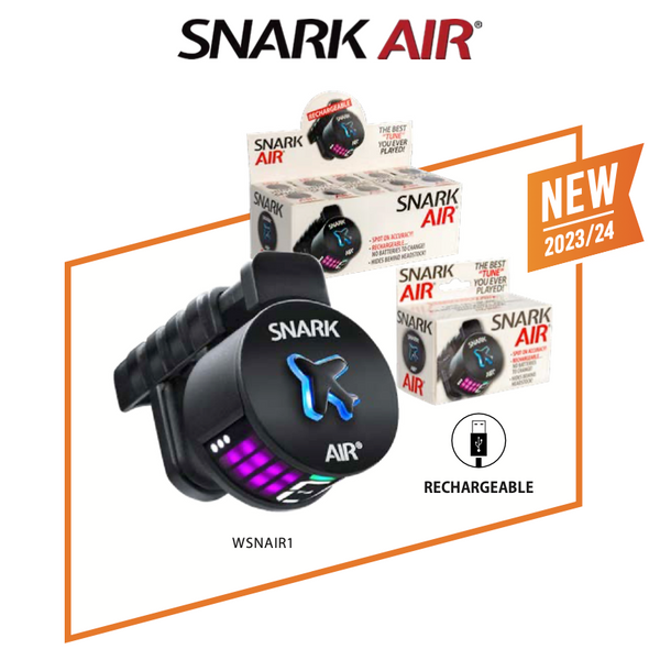 Snark Air Clip on Tuner - rechargeable