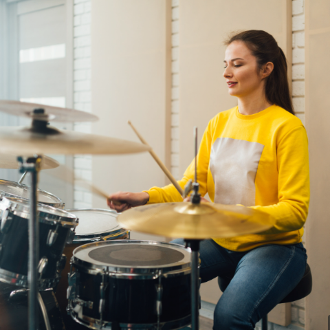 Drum lesson - private one-on-one at Academy of Music