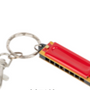 Bryden Mini-Harmonica Keyring - Red