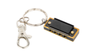 Bryden Mini-Harmonica Keyring - Black