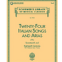 24 Italian Songs & Arias of the 17th & 18th Centuries