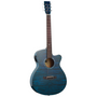 Tanglewood Azure SuperFolk Cutaway Guitar (Blue)