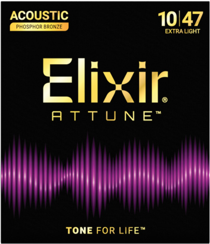 Elixir Attune Phosphor Bronze Extra Light 10-47