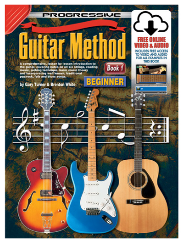 Progressive Guitar Method 1 Book/Online Video & Audio