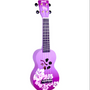 Mahalo Designer Series - Soprano Ukulele (Hibiscus Purple Burst)