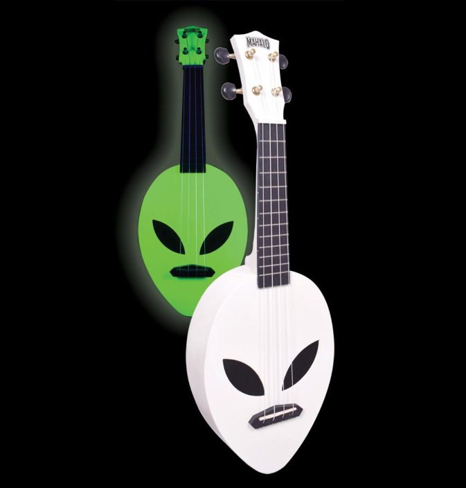 Mahalo Creative Series - Soprano Ukulele (Alien Glow in the Dark)