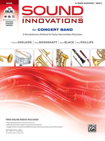 SOUND INNOVATIONS Bb TENOR SAX BK2 CONCERT BAND