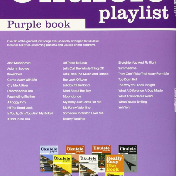 The Ukulele Jazz Playlist - Purple Book