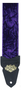 LM - 2 inch crushed velvet guitar strap.