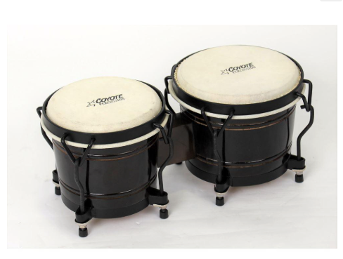 Latin Bongos - Black