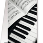Magnetic Bookmark Keyboard on Manuscript