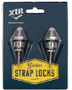 XTR - Guitar Straplock Set Black