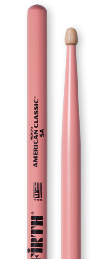 Vic Firth - 5A Pink Drum Sticks