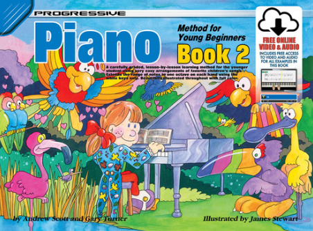 Progressive Piano Method for Young beginners Book 2