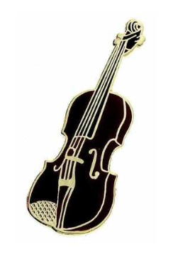 Mini Pin Violin - Giftware