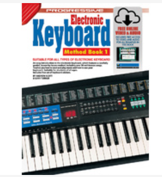 Progressive Keyboard Method 1 Book/Online Video & Audio