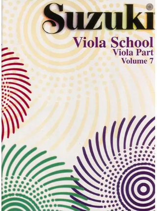 Suzuki Viola School Volume 7 Music Book