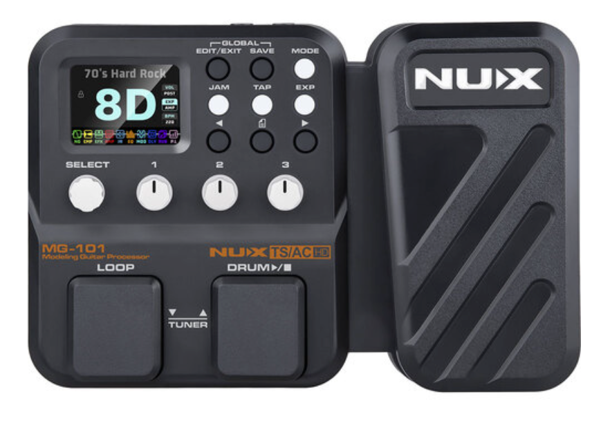 NU-X MG101 Multi-Effects & Modelling Guitar Processor
