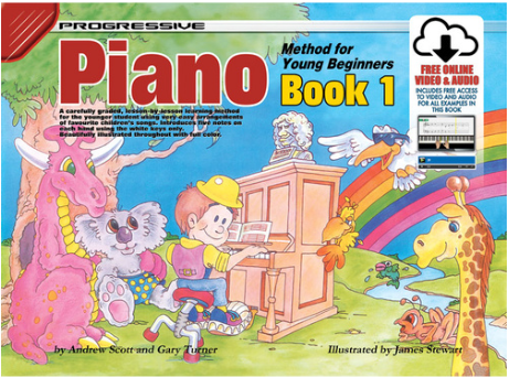 Progressive Piano Method for Young beginners Book 1