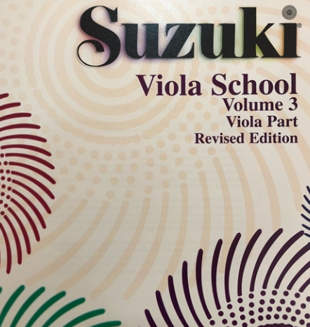 Suzuki Viola School - Volume 3 Revised Edition