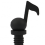 Wine Bottle Cap Black in the Shape of a Quaver