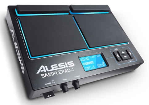 ALESIS SamplePad 4 - 4-Pad Electronic Drum Module