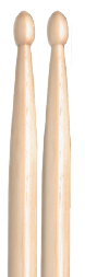 Total Percussion Drum Sticks 5A with Wood Tip